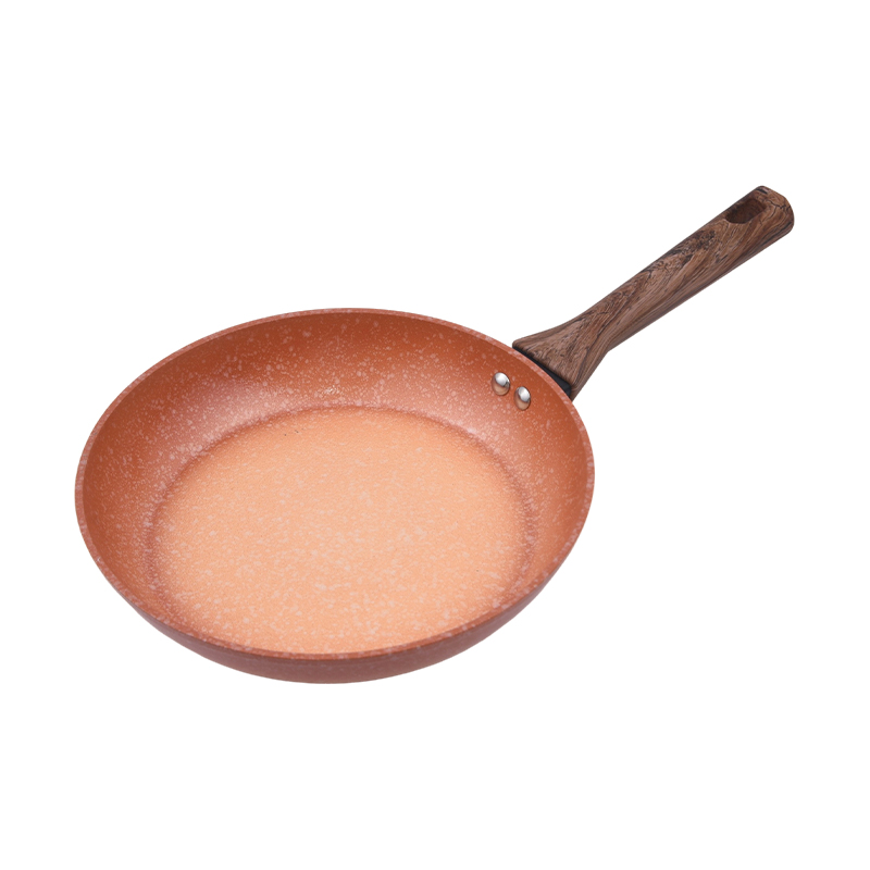 Aluminium Fry Pan dengan Salutan Seramik Meteorit Mars