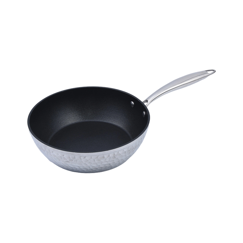 Aluminium Fry Aluminium Paling dengan dengan tukul bertekstur
