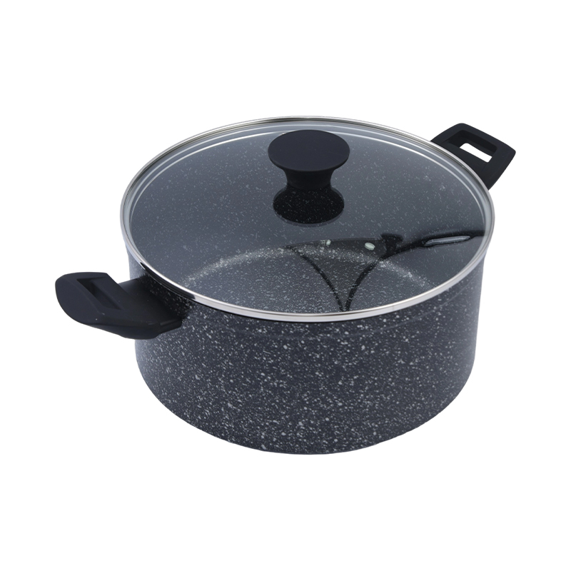 Aluminium lurus bentuk casserole lurus