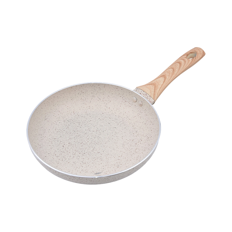 Memasak Aluminium Ditekan dengan Salutan Nonstick Krim Marble