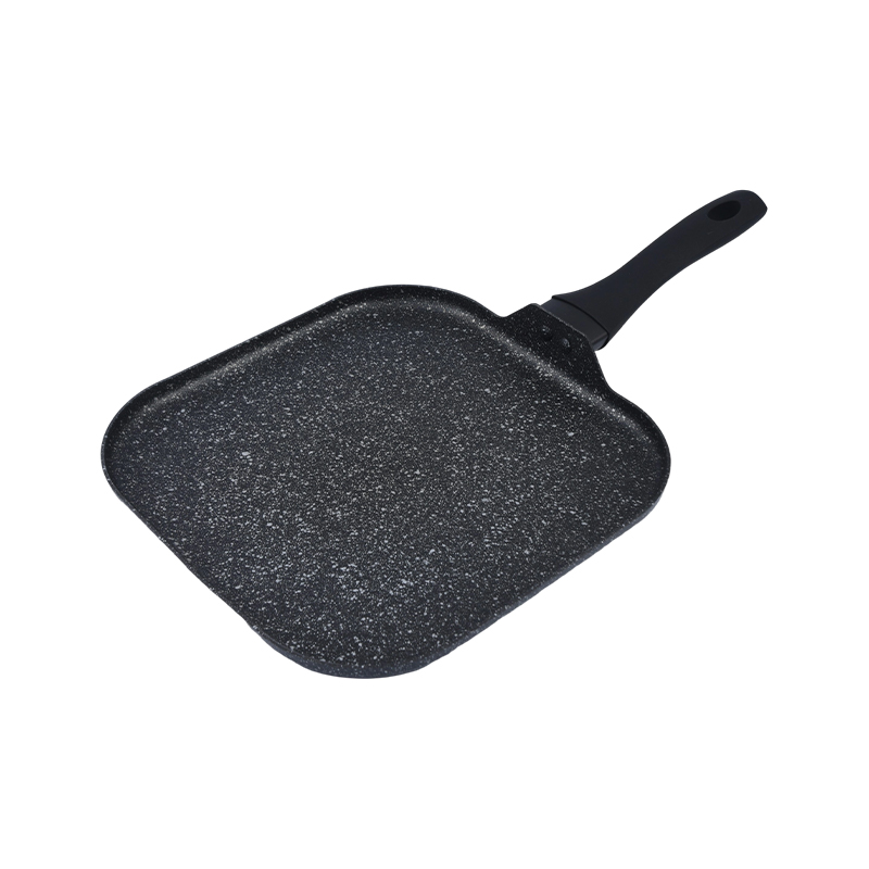 Kuali grill aluminium yang ditekan